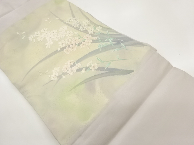 JAPANESE NAGOYA OBI / WOVEN FLOWER